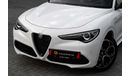Alfa Romeo Stelvio Veloce  | 3,917 P.M  | 0% Downpayment | Agency warranty!