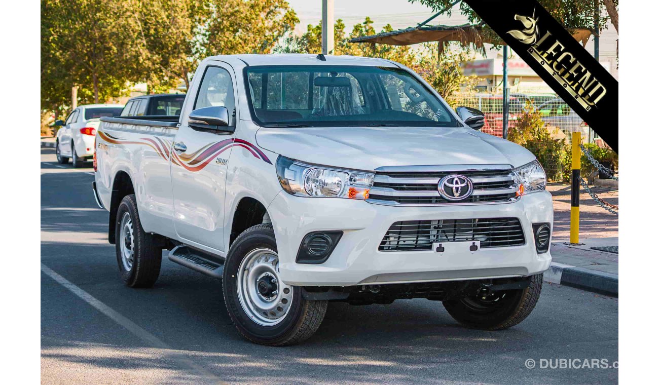 تويوتا هيلوكس 2021 Toyota Hilux 2.7L M/T 4x4 Single Cab Petrol | Export Only