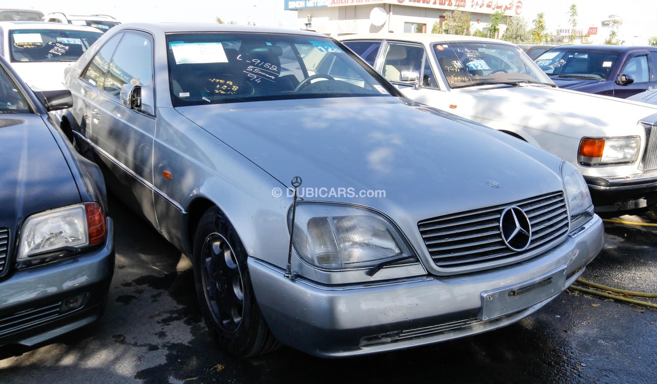 Mercedes-Benz S 500 Coupe With S 600 Badge