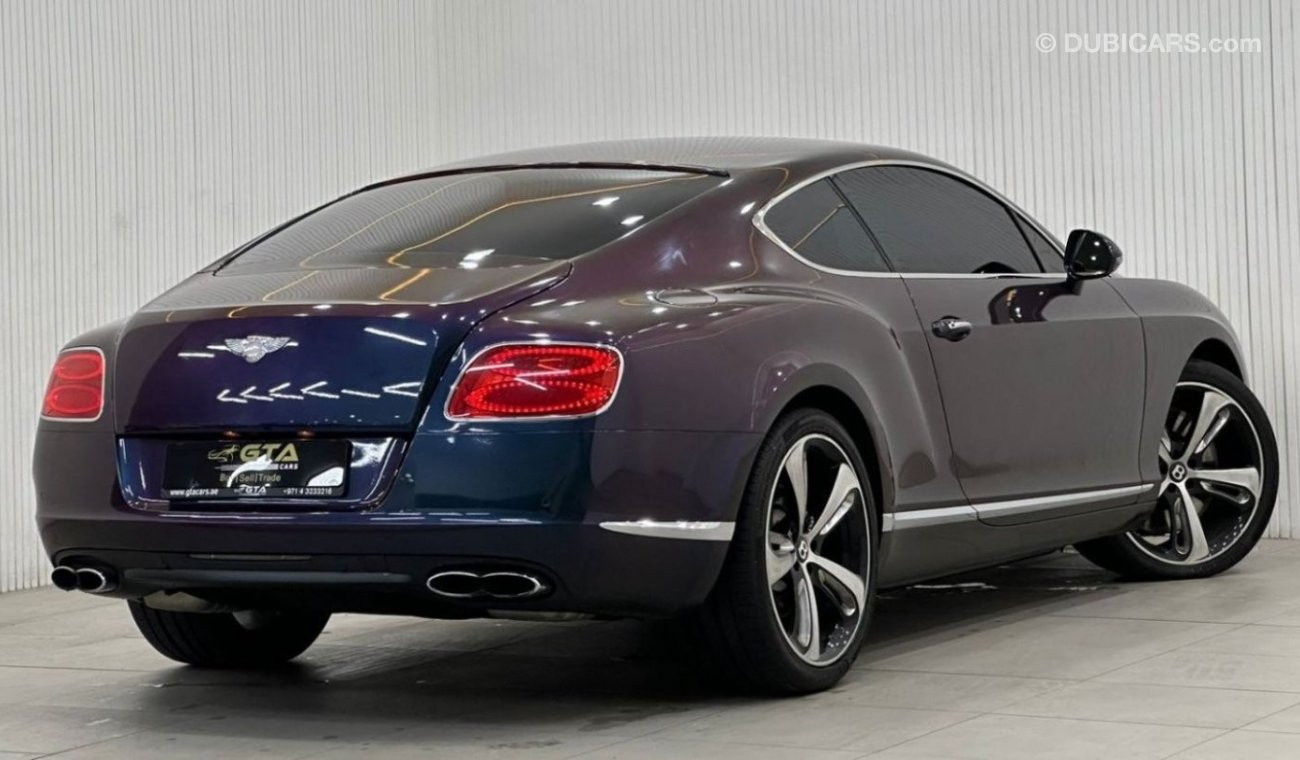 بنتلي كونتيننتال جي تي 2014 Bentley Continental GT V8, Full PPF, Low Kms, Full Options, Excellent Condition, GCC