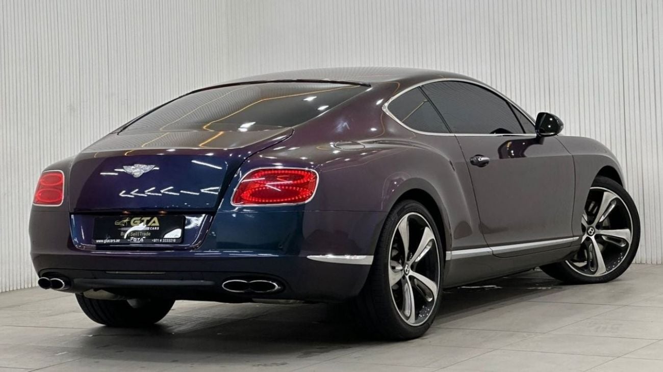 Bentley Continental GT 2014 Bentley Continental GT V8, Full PPF, Low Kms, Full Options, Excellent Condition, GCC