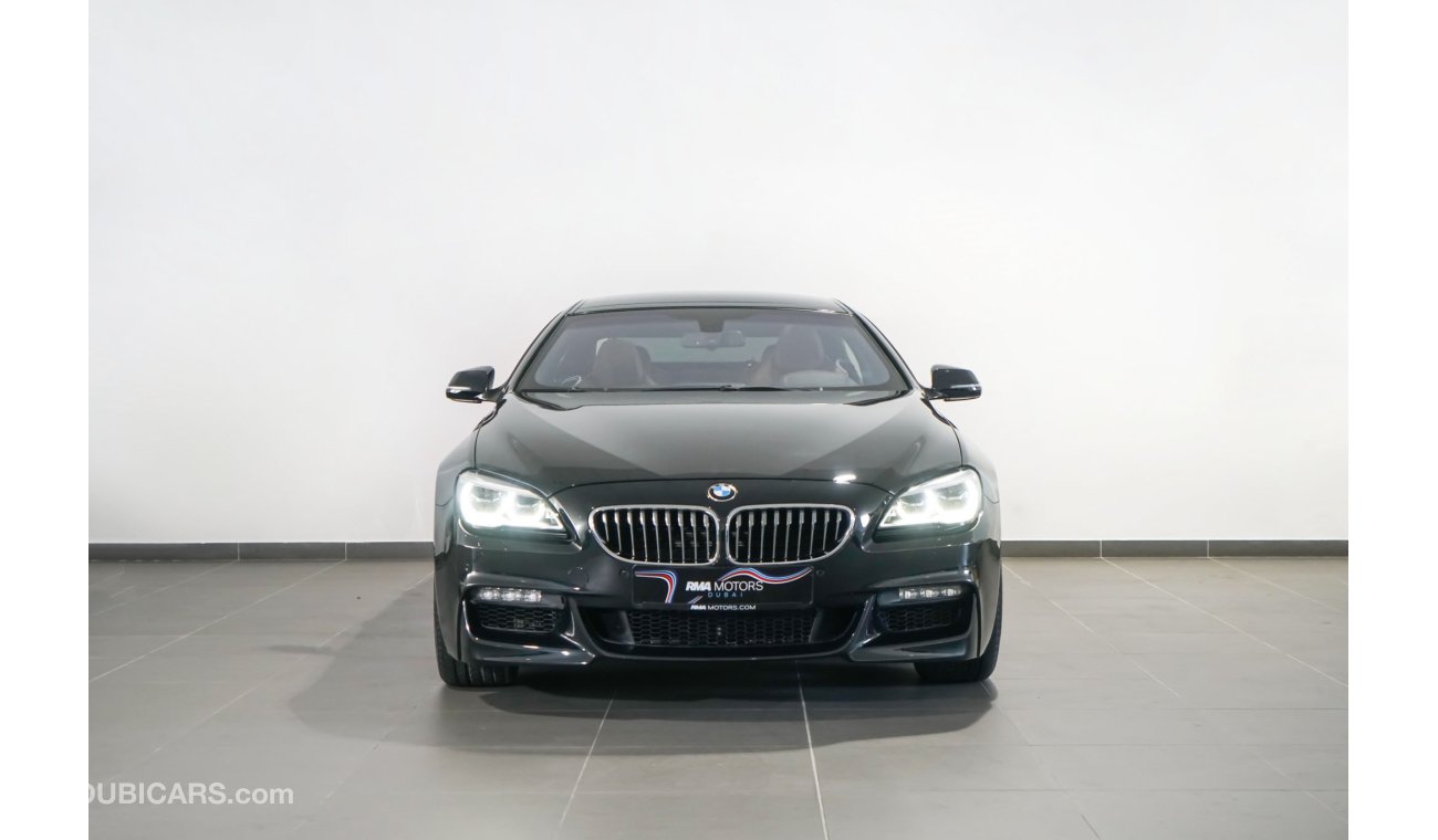 بي أم دبليو 640i 2016 BMW 640i M-Sport Gran Coupe / Extended BMW Warranty & Service Pack