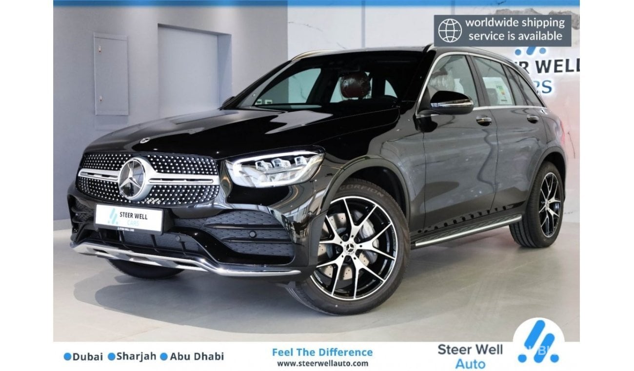 مرسيدس بنز GLC 200 بريميوم AMG 4MATIC | SUV | 2YRS INTERNATIONAL WARRANTY | GCC SPECS