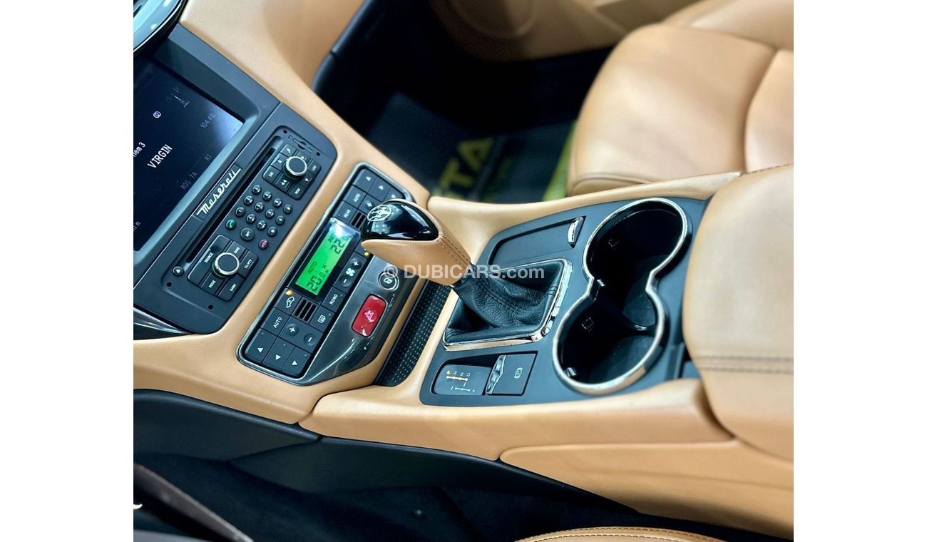 Maserati Granturismo Std 2014 Maserati Granturismo, Full Maserati Service History, GCC