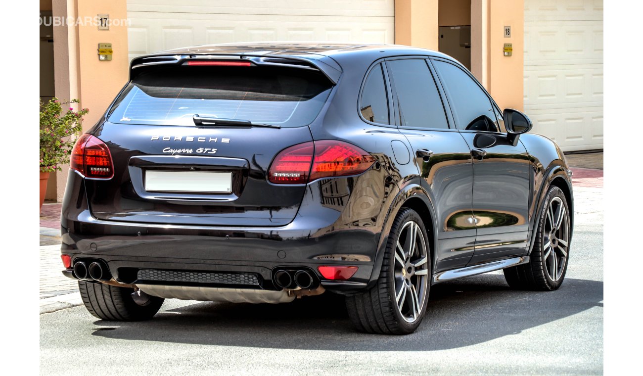 Porsche Cayenne GTS 2013 GCC under Warranty with Zero Down-Payment.