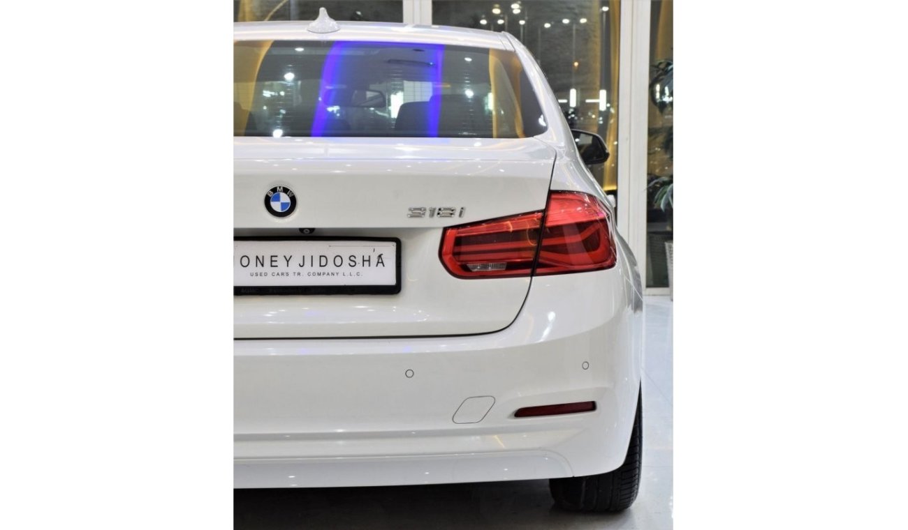 BMW 318i EXCELLENT DEAL for our BMW 318i ( 2018 Model! ) in White Color! GCC Specs