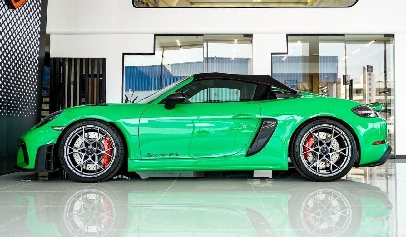 بورش 718 سبيدر RS PORSCHE 718 SPYDER WEISSACH GT4 RS, 2024, LIMITED EDITION 1 OF 500, ZERO KM