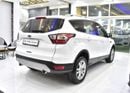 فورد إيسكاب EXCELLENT DEAL for our Ford Escape ( 2017 Model ) in White Color GCC Specs