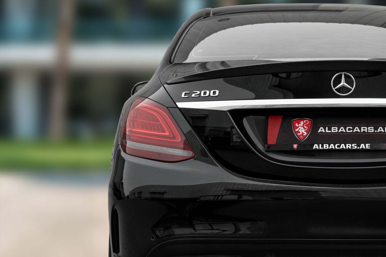 مرسيدس بنز C 200 BENZ C200 AMG | 1,959 P.M | 0% Downpayment | WELL MAINTAINED!