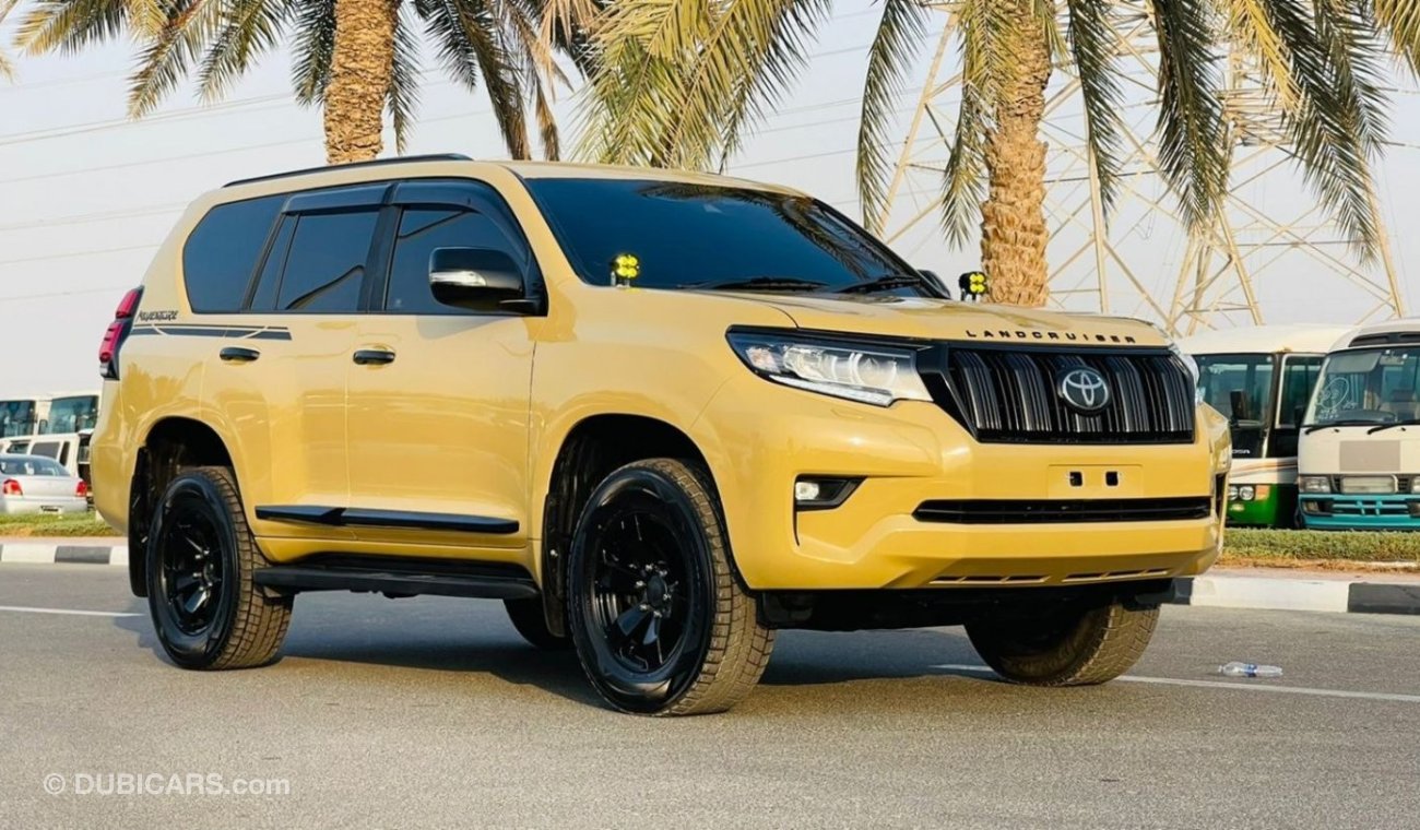 تويوتا برادو 2018 GOLDEN Diesel AT 2.8L 4WD Leather 7 Seats Japan Import [RHD] Premium Condition