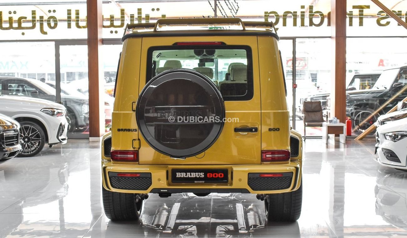 BRABUS 800 - Mercedes-AMG G 63 MERCEDES BENZ BRABUS 800 | BRABUS MIDDLE EAST | 2024