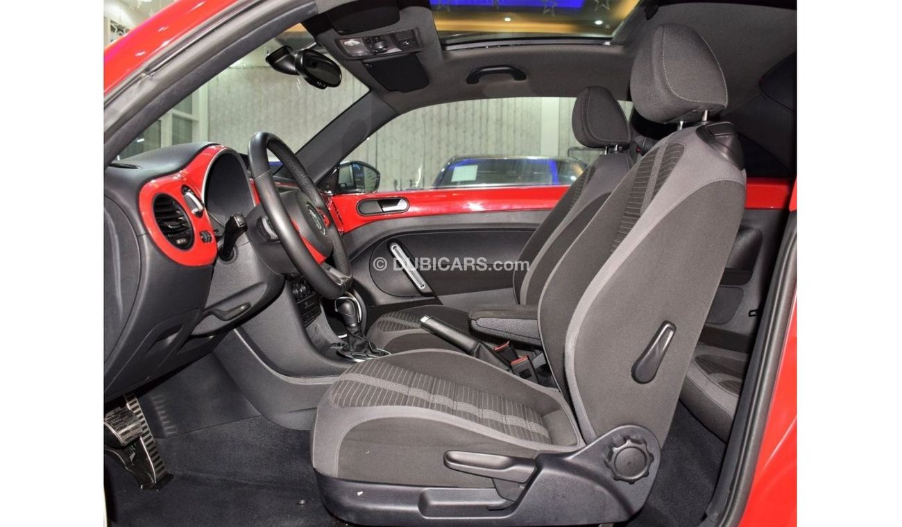 Volkswagen Beetle Turbo S Turbo S EXCELLENT DEAL for our Volkswagen Beetle TURBO ( 2015 Model! ) in Red Color! GCC Spe