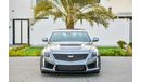 كاديلاك CTS -V 6.2L 640 HP - Sedan - AED 4,485 PM - 0% DP