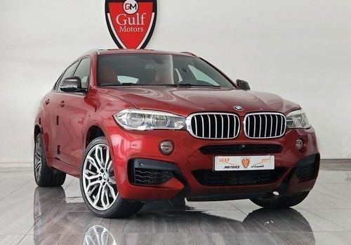 BMW X6 50i LUXURY V8 4.4L-8CYL ORIGINAL PAINT - FULLY AGENCY MAINTAINED. AGMC-DUBAI
