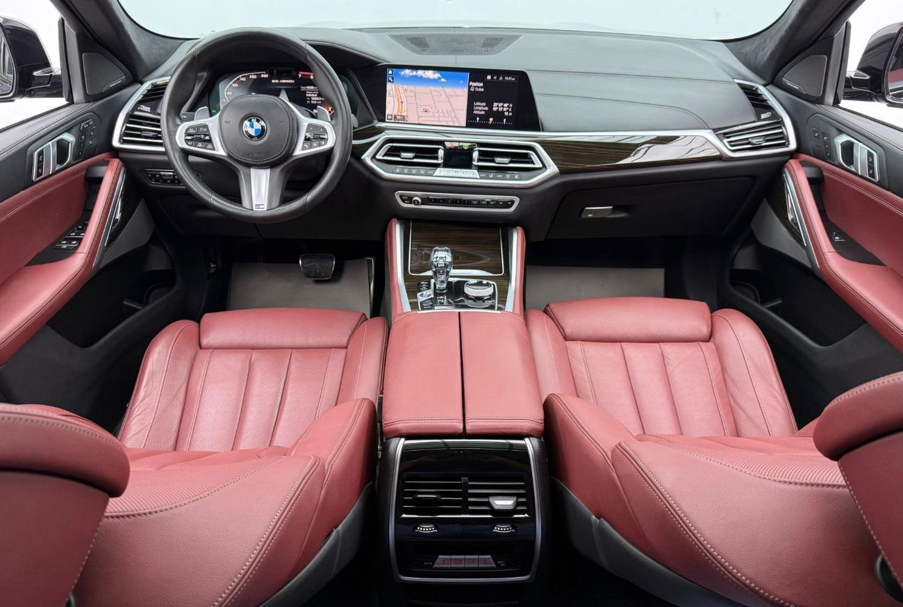 بي أم دبليو X6 M50i 4.4L 2021 BMW X6 M50i, 2025 BMW Warranty, Full BMW Service History, Excellent Condition, GCC