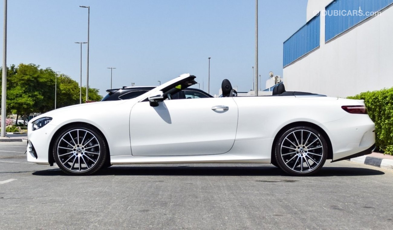 Mercedes-Benz E200 Convertible GCC 2021 With Warranty and Service ContractConvertible GCC 2021 With Warranty and Servic