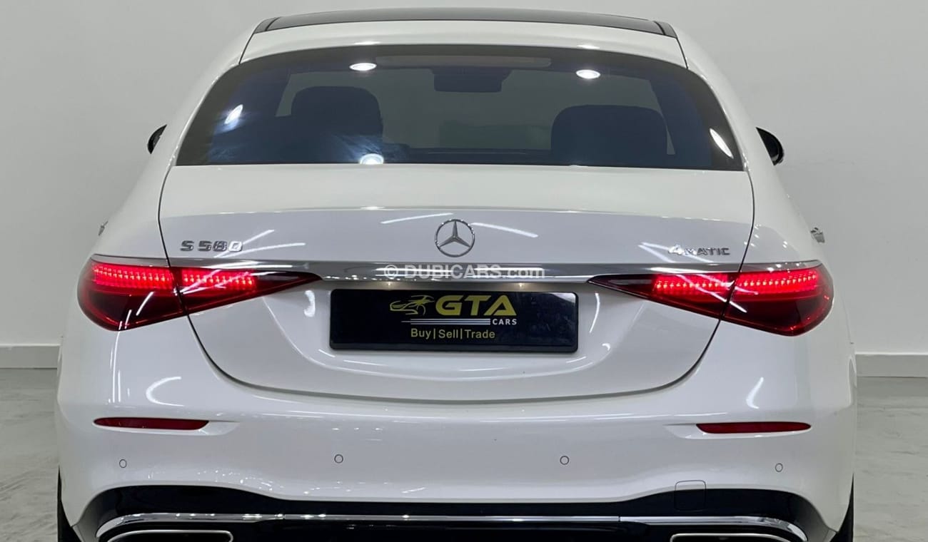 Mercedes-Benz S 580 4M Exclusive 2022 Mercedes S580 4matic, Mercedes Warranty + Service Contract, GCC