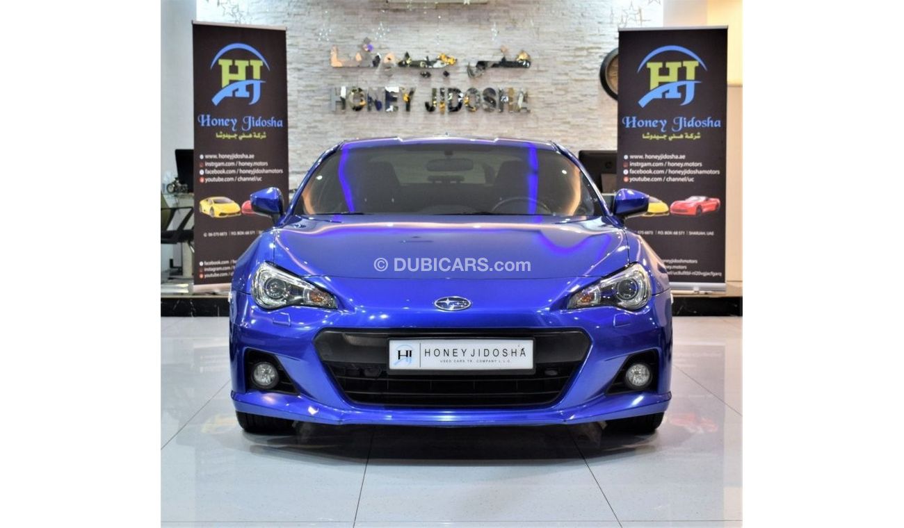 سوبارو BRZ AED 1,135 Per Month / 0% D.P | Subaru BRZ 2016 Model!! in Blue Color! GCC Specs