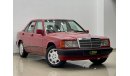 مرسيدس بنز 190 1993 Mercedes Benz 190E, Mint Condition, Japanese Specs