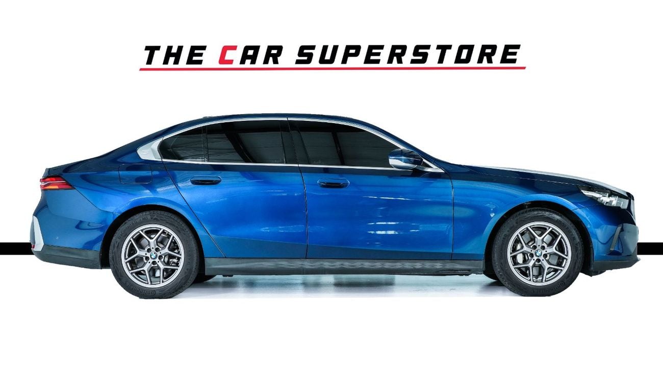 BMW 530i PURE GCC-BMW Warranty service until 2020-FSH With BMW-High Specifications-Metallic Blue