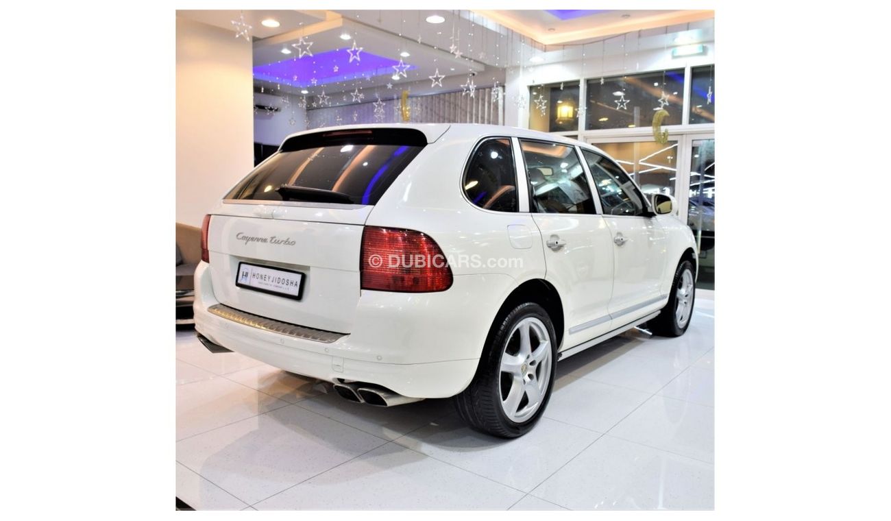 بورش كايان Porsche Cayenne TURBO 2005 Model!! in White Color! GCC Specs