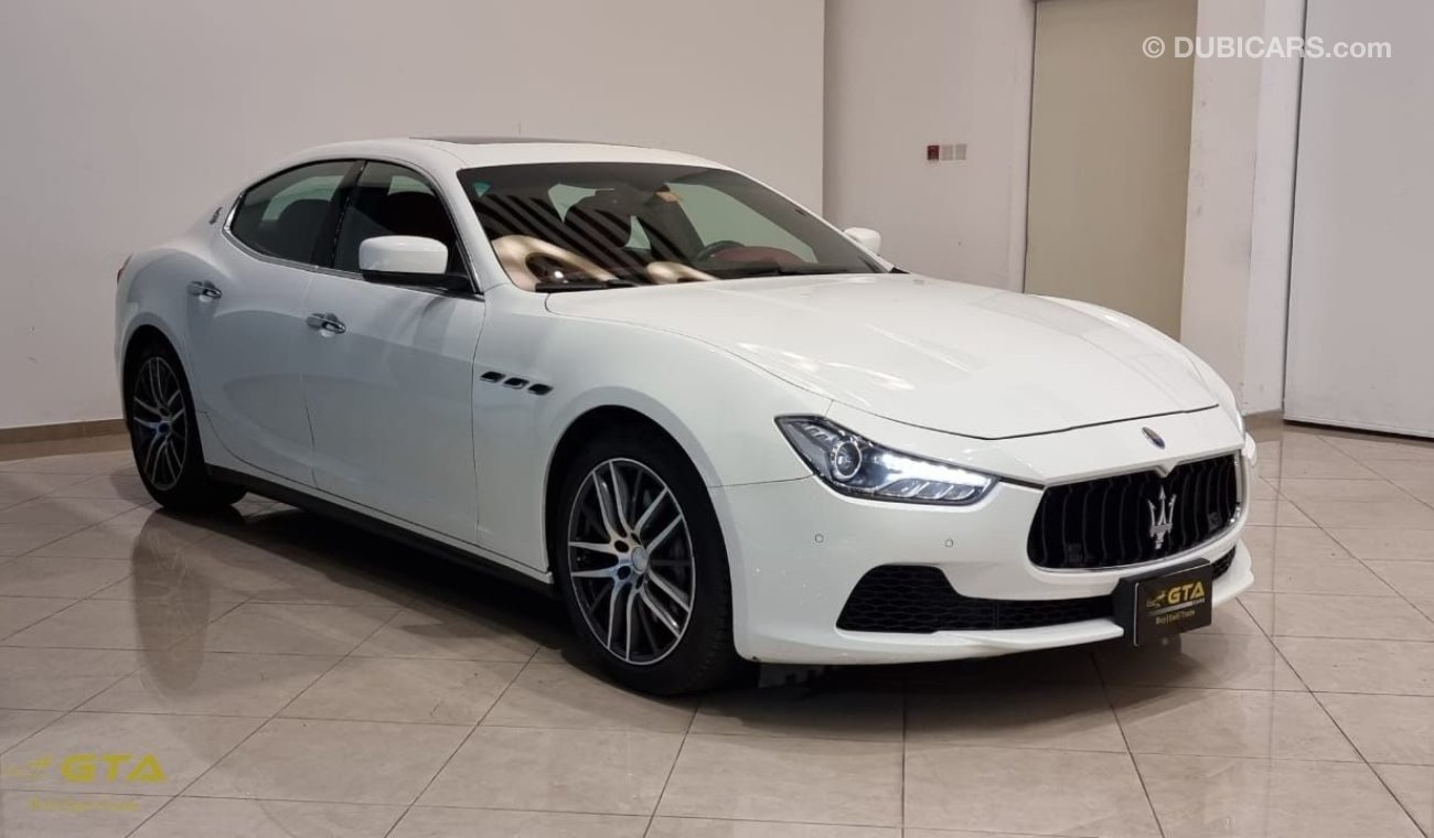 Maserati Ghibli 2015 Maserati Ghibli, Full service History, GCC