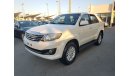 Toyota Fortuner 2012 GCC without accident   Very clean inside and out Pedestrian 105000 k.m AED 46,0