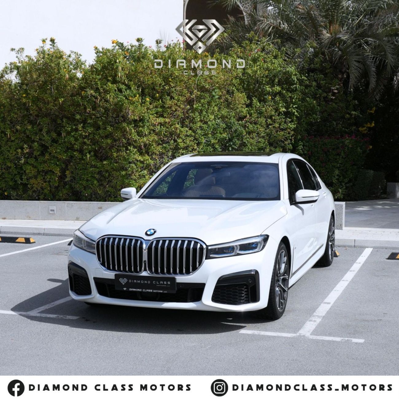 BMW 730Li Luxury M Sport Package 2.0L BMW 730Li  M-kit Top Option  Panoramic  2021 GCC  Under Warranty