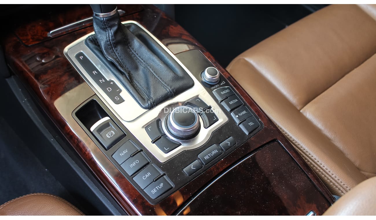 Audi A6 2010 model full options Gulf specs  DVD camera leather interiors sunroof