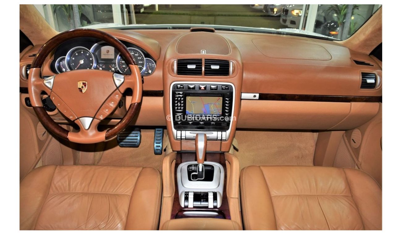 بورش كايان Porsche Cayenne TURBO 2005 Model!! in White Color! GCC Specs