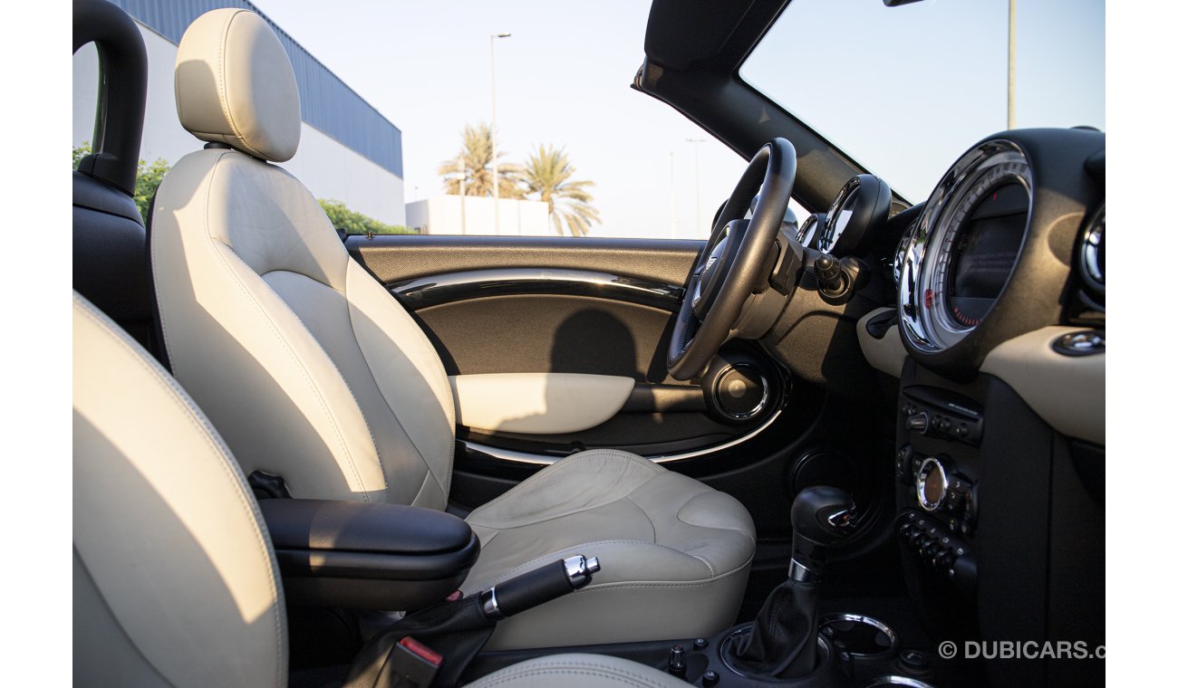 ميني جون كوبر كوبيه COOPER S  CONVERTIBLE - 2012 - GCC - FULL SERVICE HISTORY