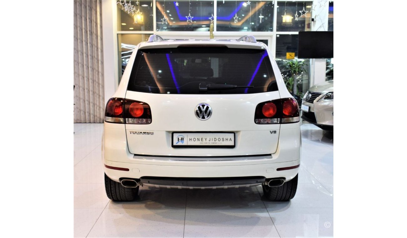 فولكس واجن طوارق ( FULL OPTION ) PERFECT CONDITION Volkswagen Touareg 2010 Model!! in White Color! GCC Specs