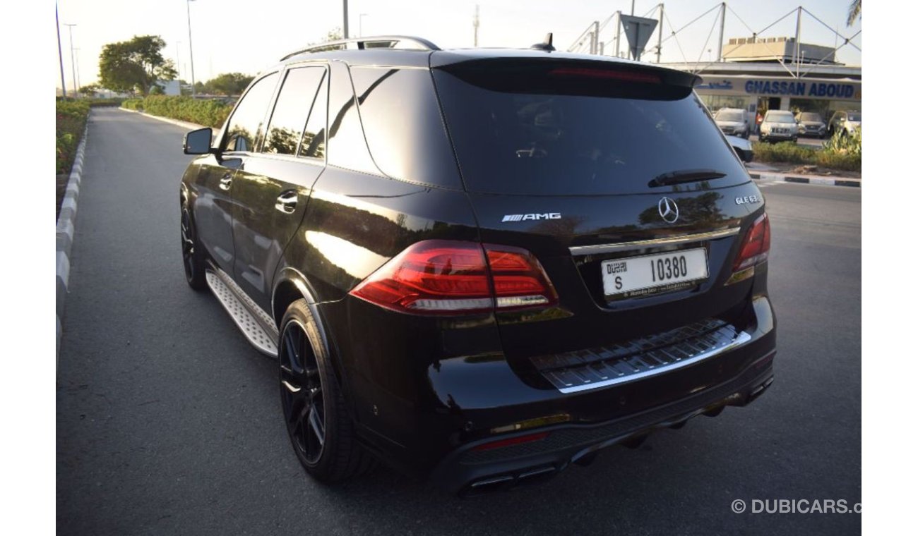 Mercedes-Benz GLE 63 AMG 2017 S USA SPECS