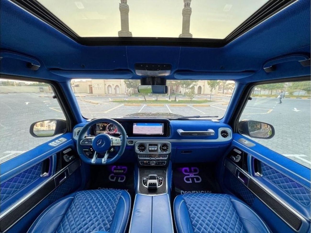 برابوس 800 - مرسيدس-AMG G 63 ORIGINAL BRABUS WITH DOCS , VIP SEATS , FULL ORIGINAL PAINT , FULL SERVICE HISTORY