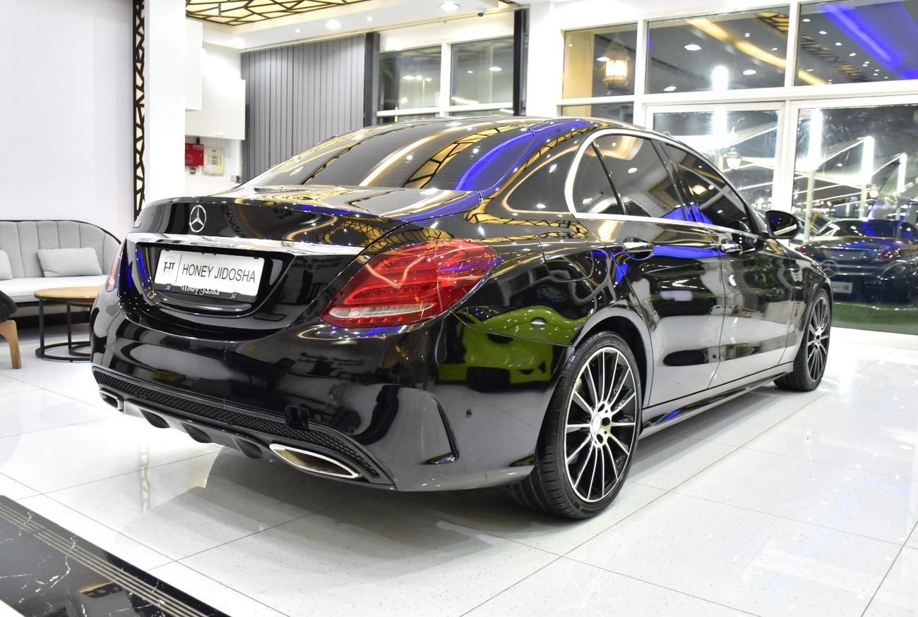 Mercedes-Benz C 200 EXCELLENT DEAL for our Mercedes Benz C200 ( 2016 Model ) in Black Color GCC Specs