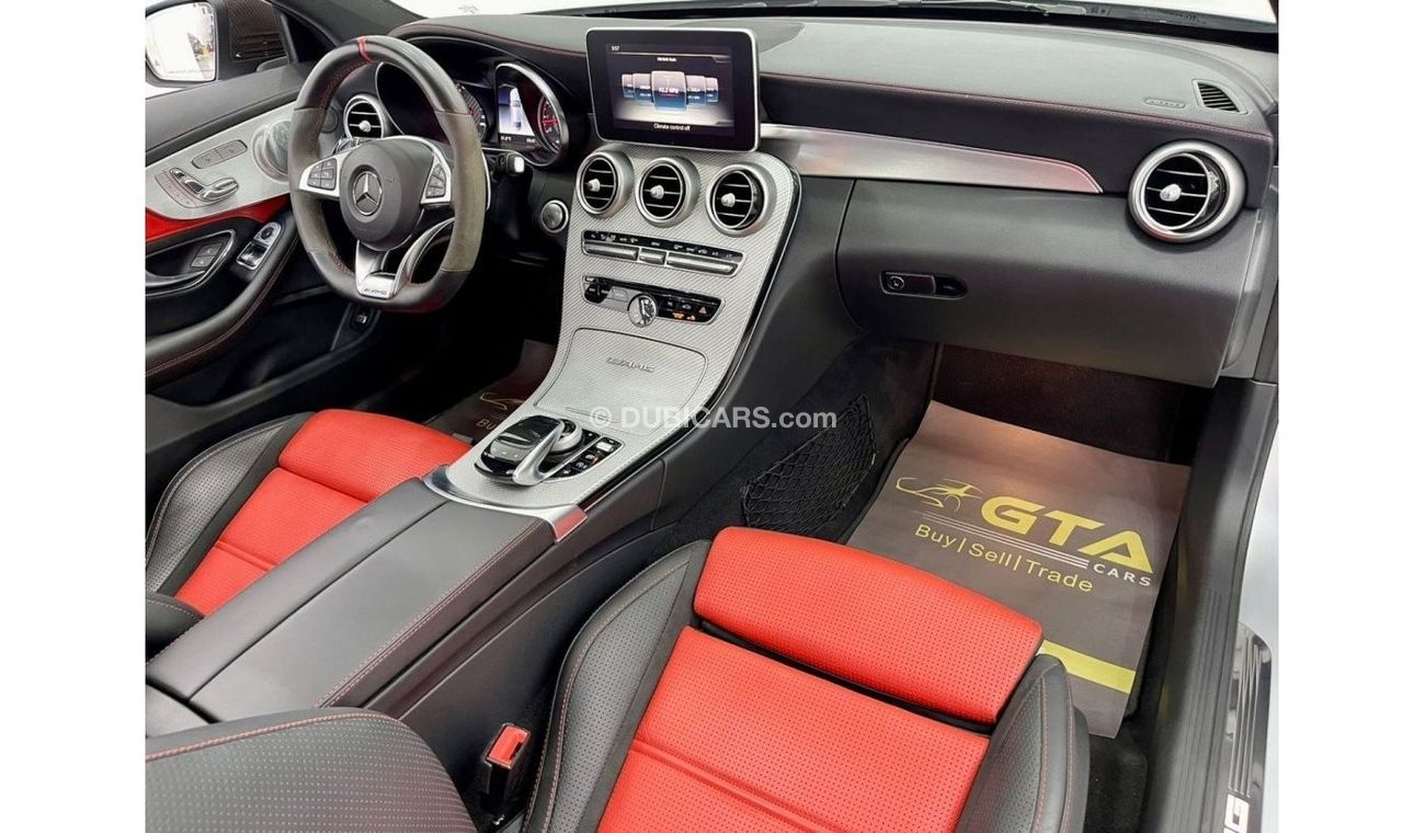 Mercedes-Benz C 63 Coupe 2018 Mercedes C 63S, Full Service History, Warranty, GCC