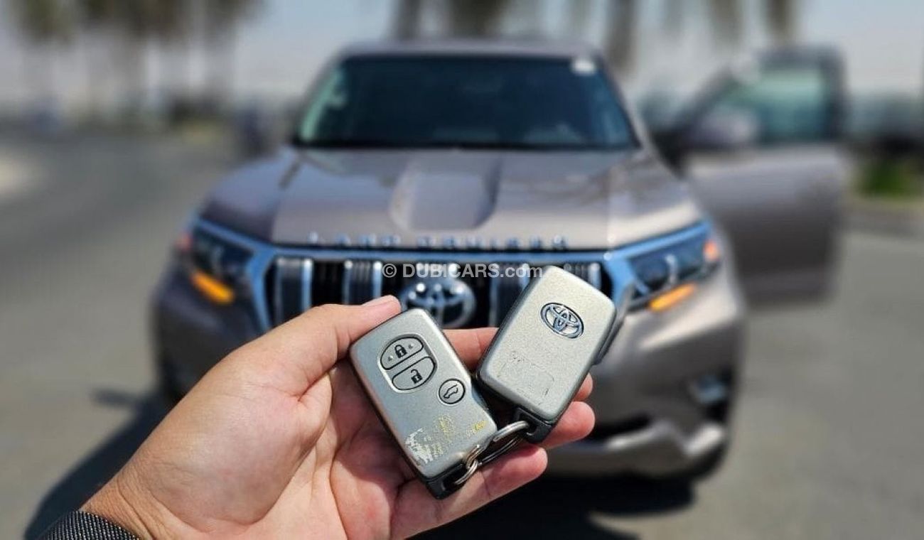 Toyota Prado UPGRADED TO 2023 LAND CRUISER PRADO | 2800 CC | DIESEL | LHD | TESLA SCREEN | 7 SEATS | POWER SEATS