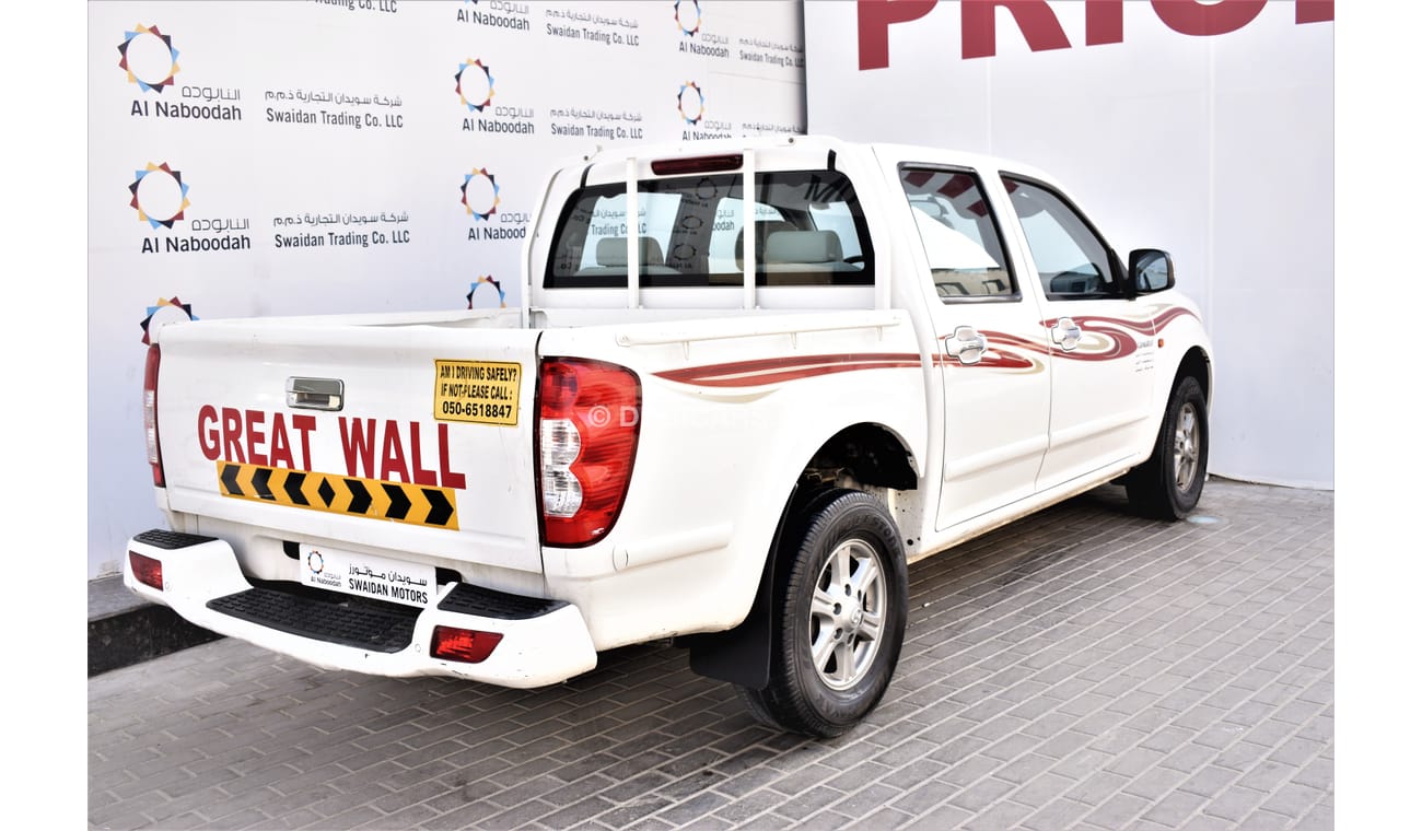 Great Wall Wingle 6 2.4L MANUAL 2017 GCC SPECS