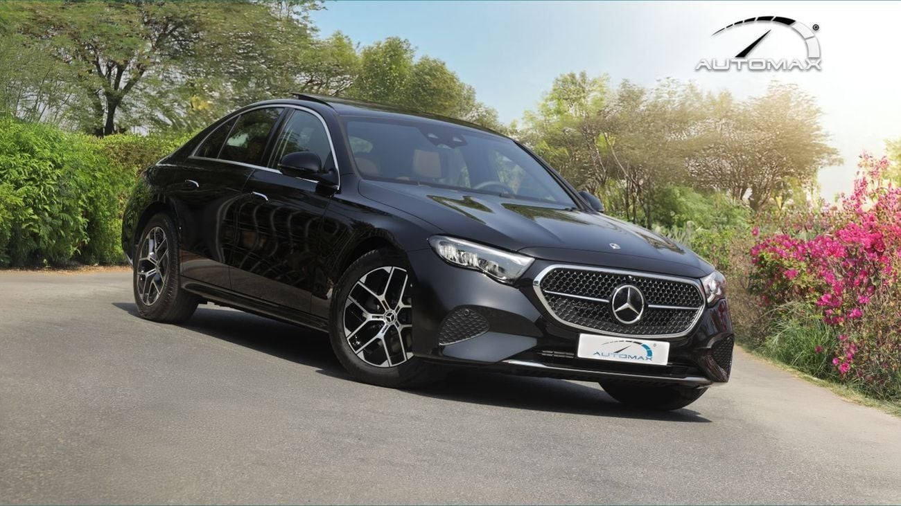 مرسيدس بنز E200 Avantgarde EQ Boost 2.0L RWD 2026 0Km With 5 Years Or 200,000 Km Warranty