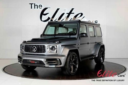 Mercedes-Benz G 63 AMG 2022 ORIGINAL MANSORY KIT / GCC / BURMESTER SOUND SYSTEM / 5 YEARS DEALER WARRANTY