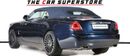 Rolls-Royce Dawn Rolls Royce Dawn-Low Mileage-Arabian Blue-22 Inch Mansory Rims-Pure Open Top Luxury