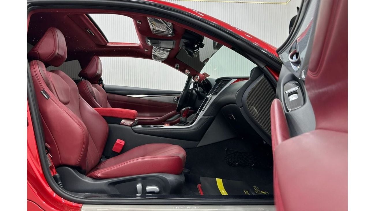 Infiniti Q60 2018 Infiniti Q60 S Red Sport Special Edition, Warranty, Full Infiniti Service History, GCC