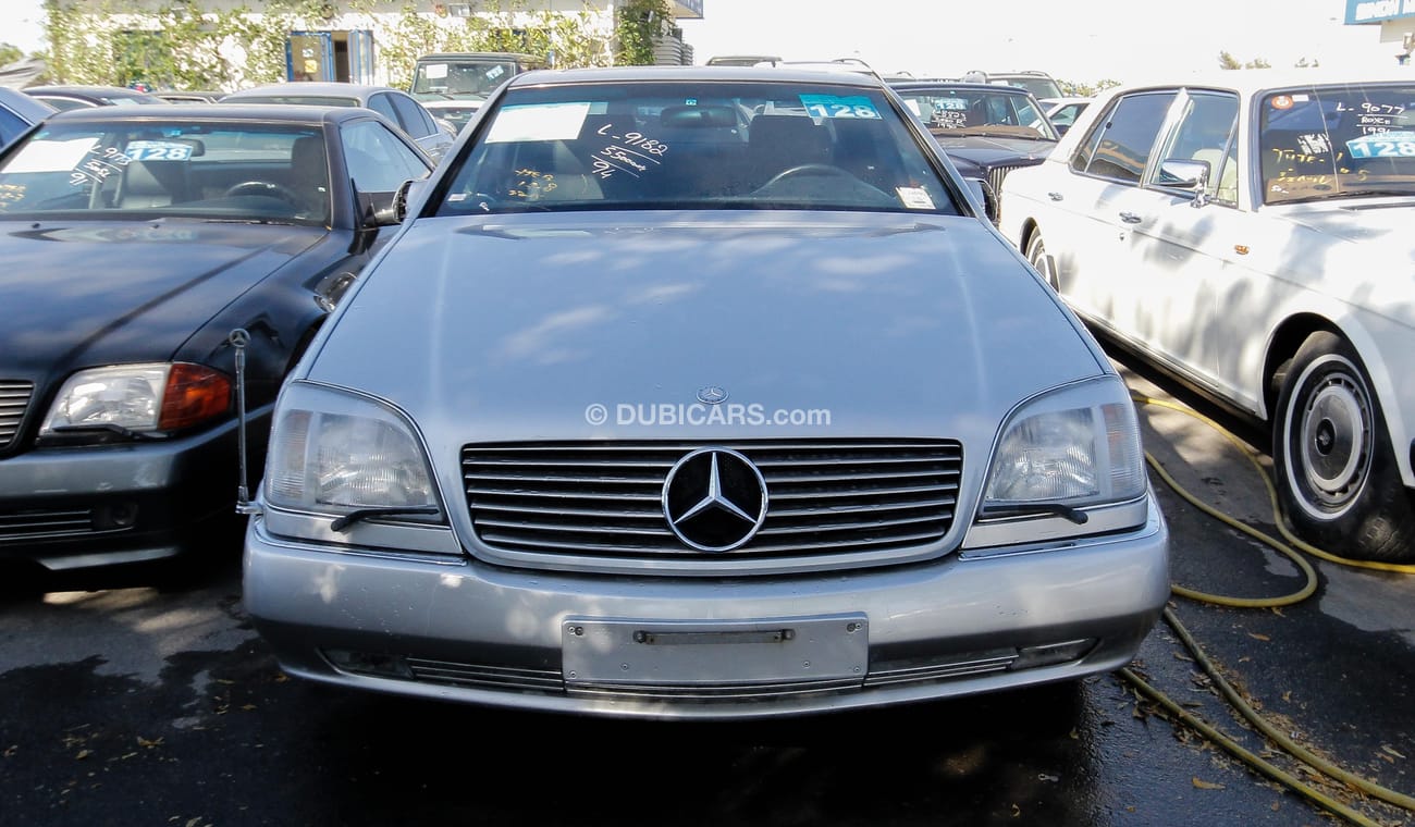 Mercedes-Benz S 500 Coupe With S 600 Badge