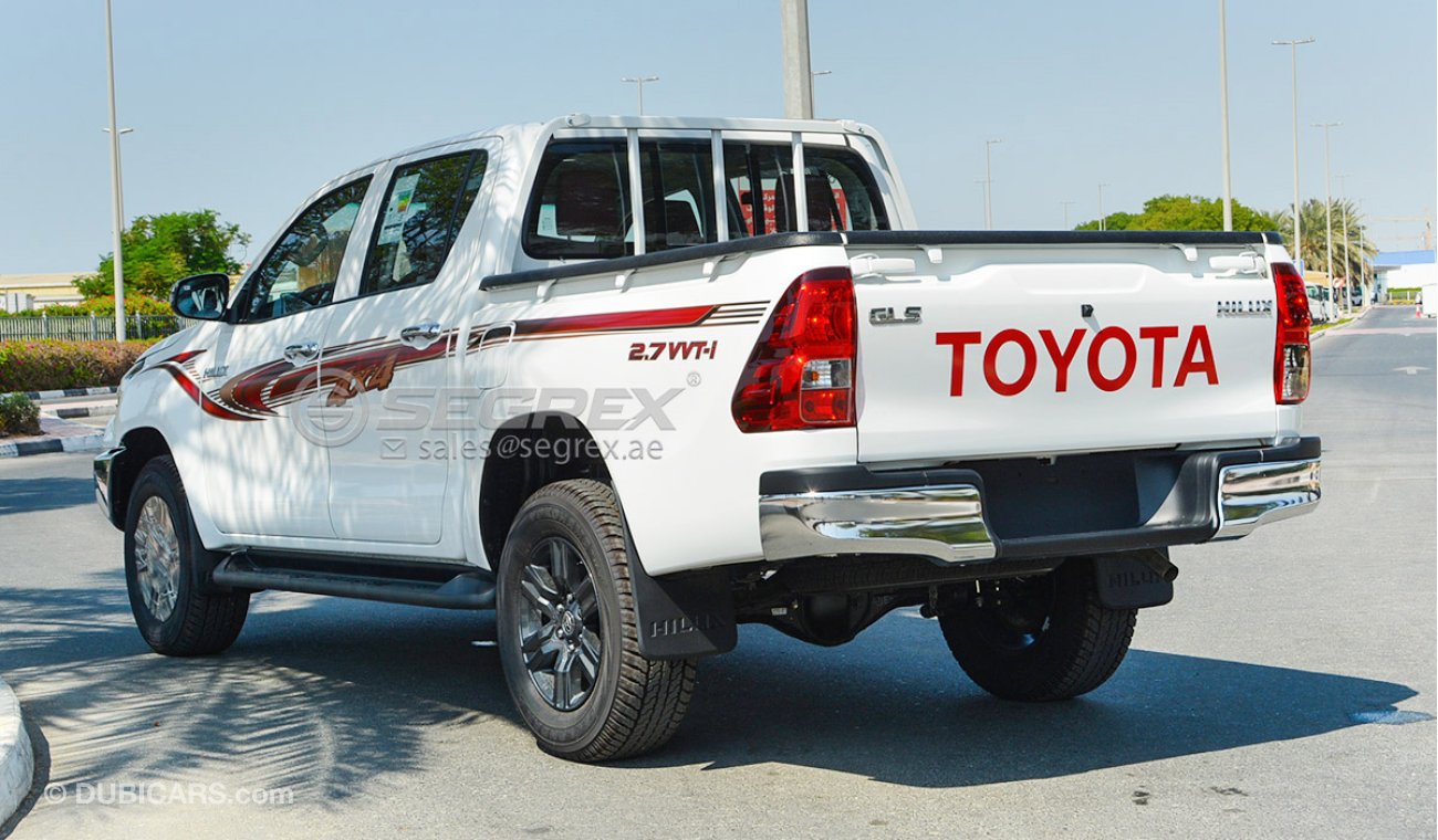 Toyota Hilux DC, 2.7L Petrol GLS, 4WD A/T LIMITED STOCK