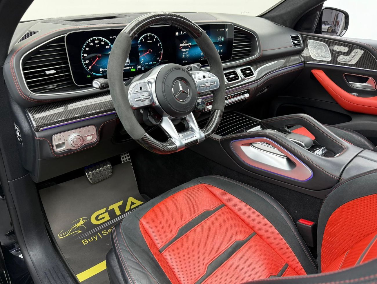 Mercedes-Benz GLE 63 S AMG Coupe 2021 Mercedes Benz GLE63s AMG Coupe, Warranty, Carbon Fiber Interior, Fully Loaded, Euro