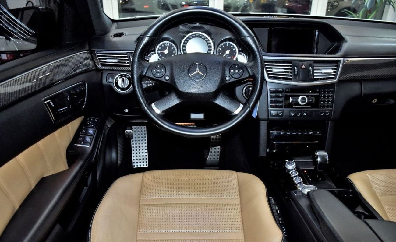 Mercedes-Benz E 63 AMG EXCELLENT DEAL for our Mercedes Benz E63 AMG ( 2011 Model ) in White Color GCC Specs