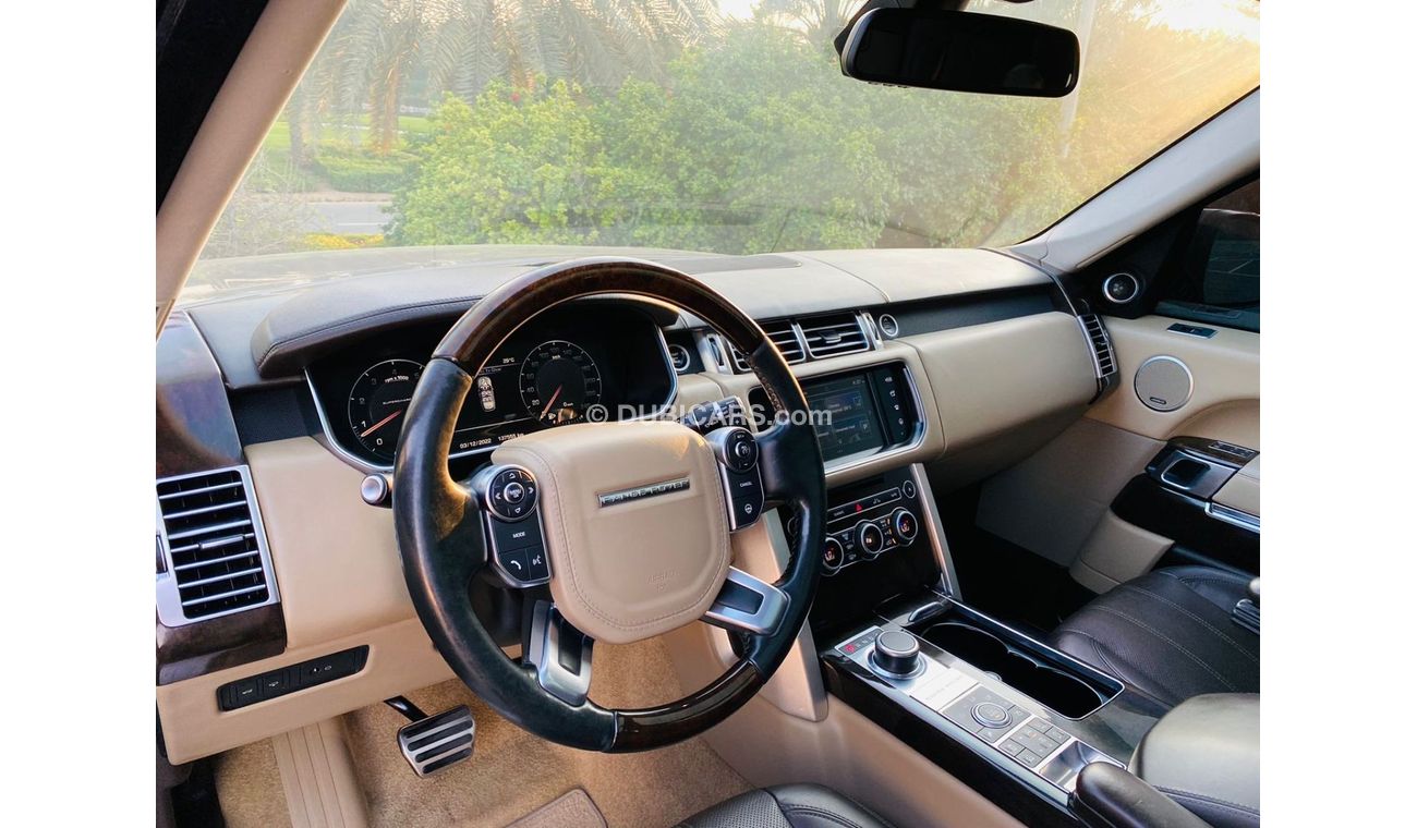 لاند روفر رينج روفر رنج روفر فوج سوبر تشارج 2016 وارد محول اتوبيوغرافى 8 سليندر
