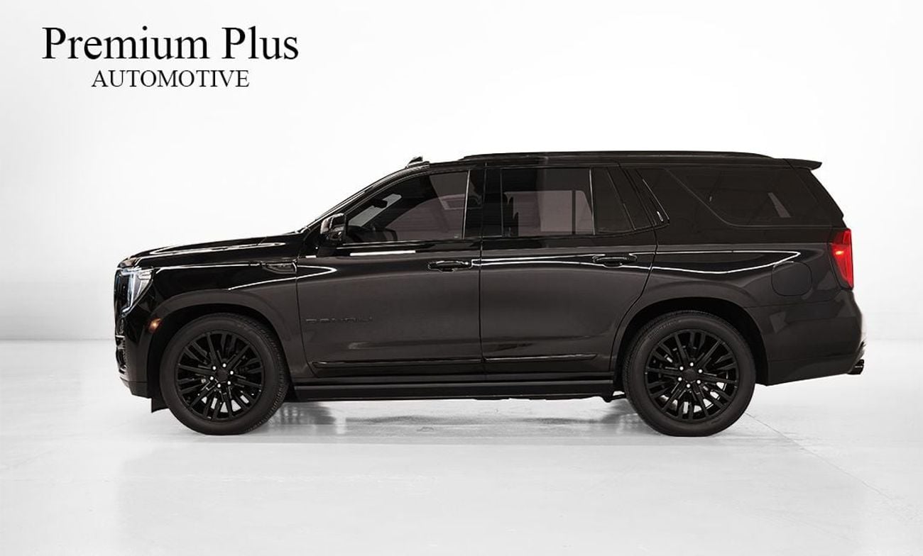 GMC Yukon 6.2 V8 Denali (AWD) 2023 GMC Black Edition, 2028 GMC Warranty + Service Pack, Captain Seats, 7 Seate