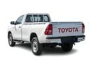 تويوتا هيلوكس DLX ECTJRY003 - 2026 Toyota Hilux Single Cab - 2.4L Diesel Manual 4wd - White with Red Interior
