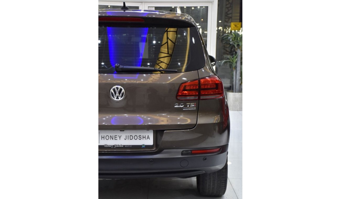Volkswagen Tiguan EXCELLENT DEAL for our Volkswagen Tiguan 2.0 TSi ( 2015 Model ) in Brown Color GCC Specs